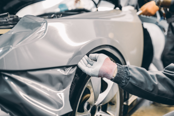 vinyl wrapping in cars